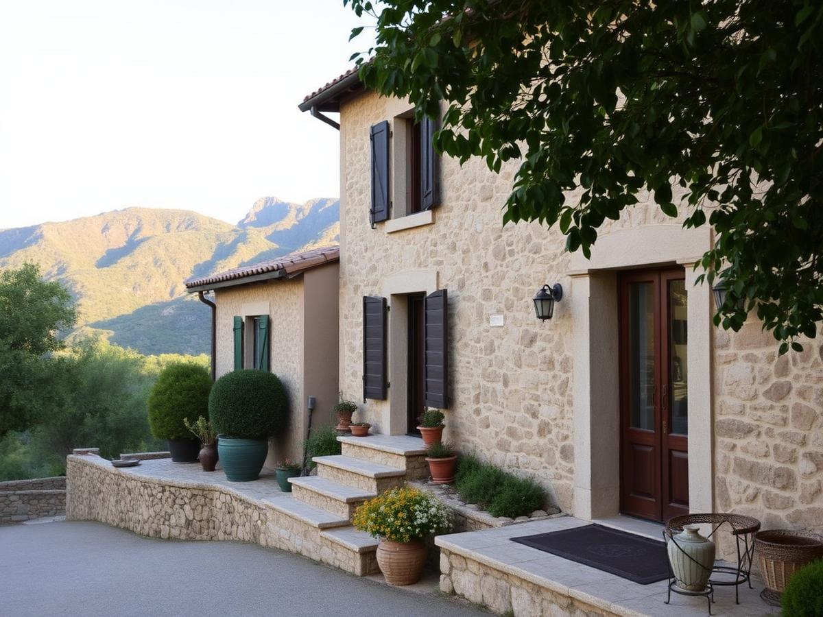 Maison de village en pierre